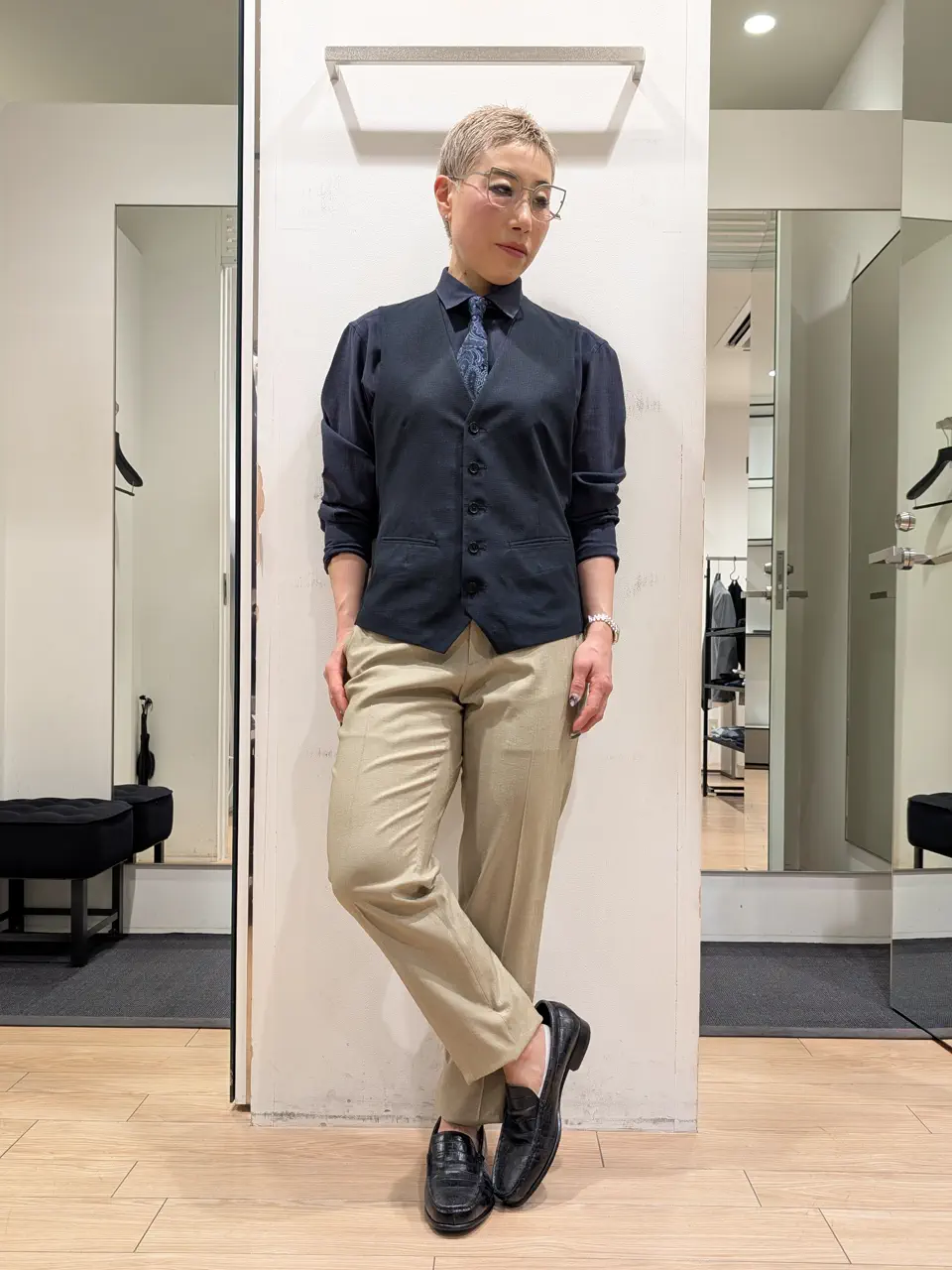 JOSEPH HOMME 橋本 コーディネート画像