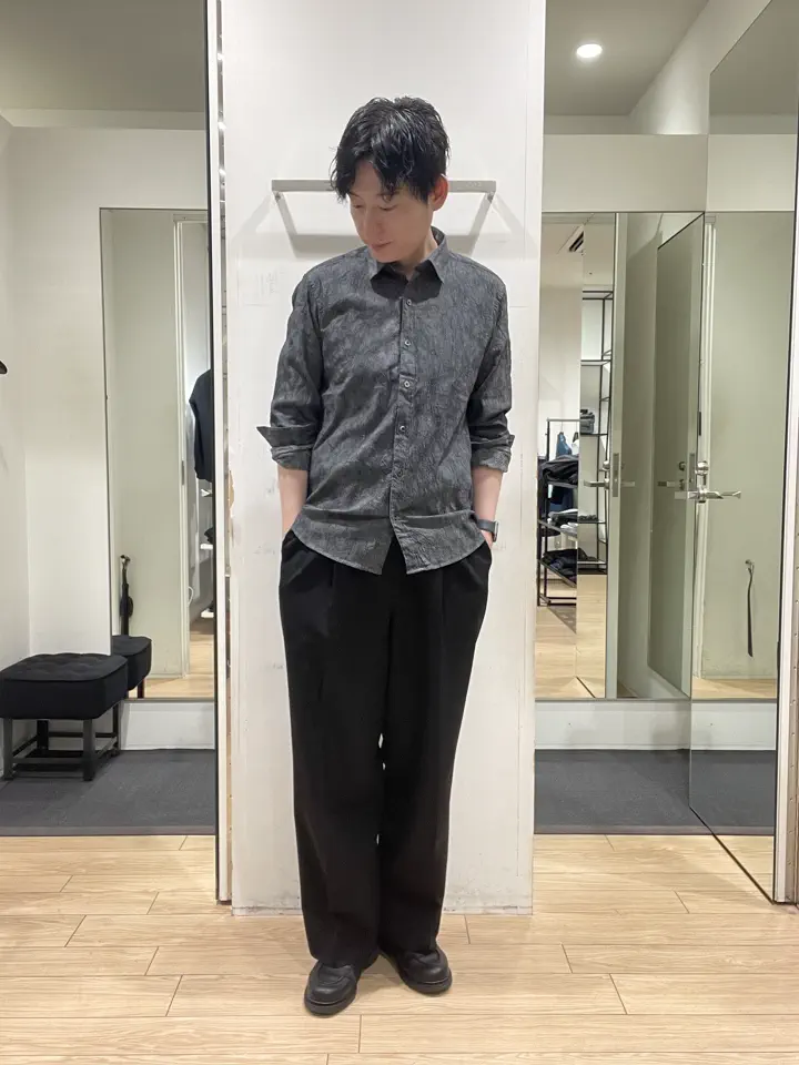 JOSEPH HOMME 佐藤健人 コーディネート画像