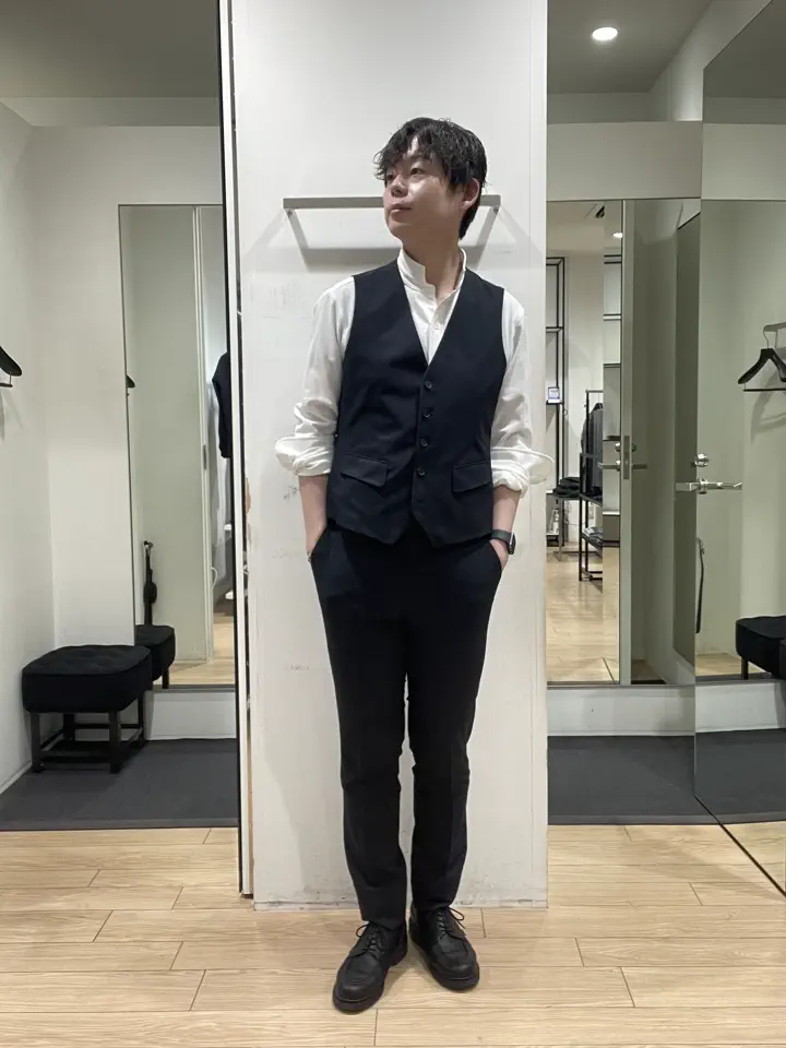 JOSEPH HOMME 佐藤健人 コーディネート画像