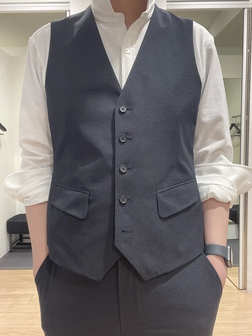 JOSEPH HOMME 佐藤健人 コーディネート画像