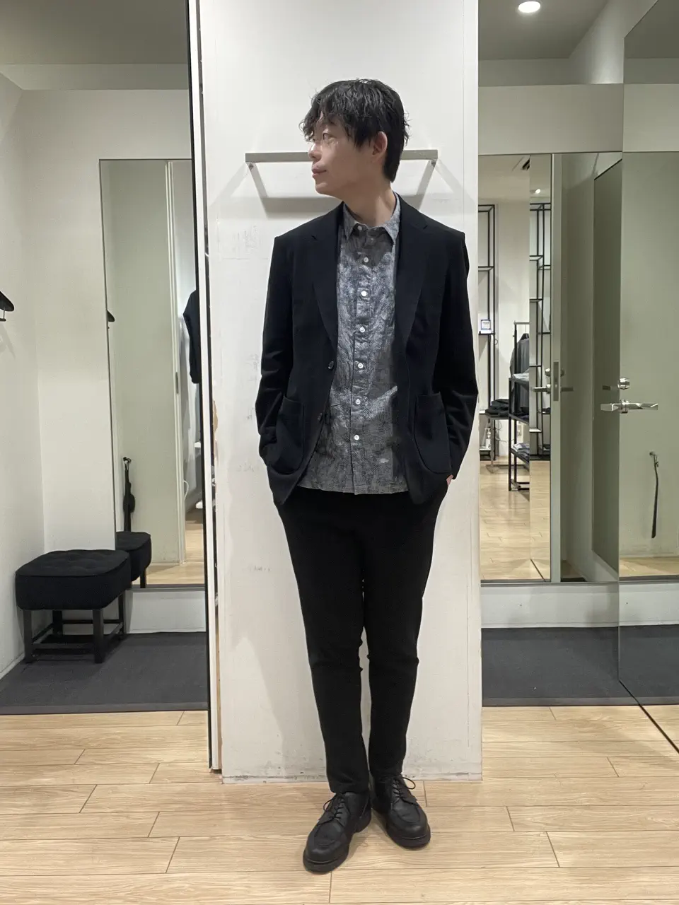 JOSEPH HOMME 佐藤健人 コーディネート画像