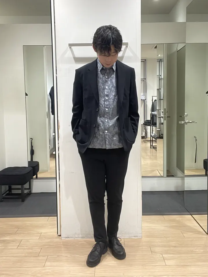 JOSEPH HOMME 佐藤健人 コーディネート画像