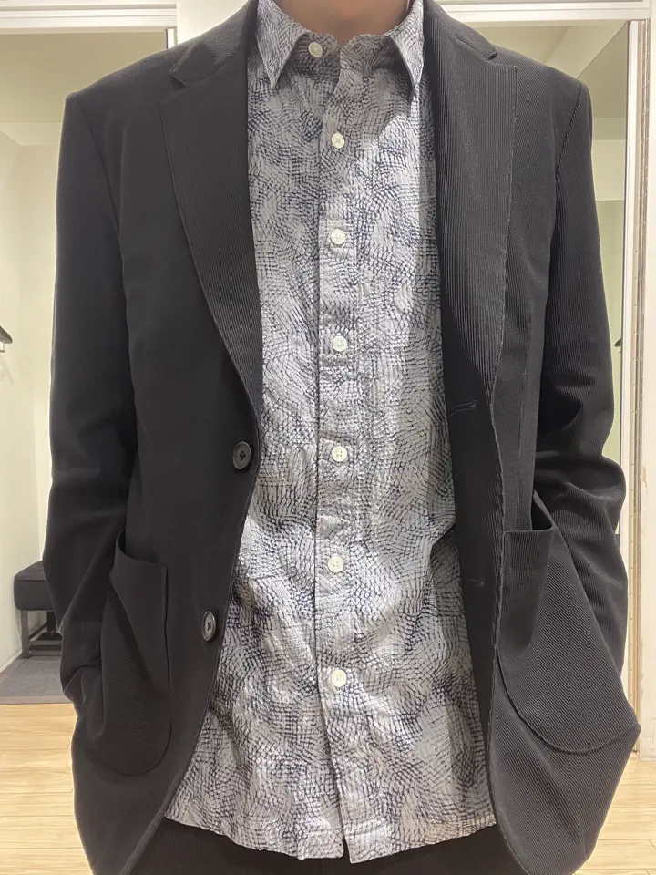 JOSEPH HOMME 佐藤健人 コーディネート画像