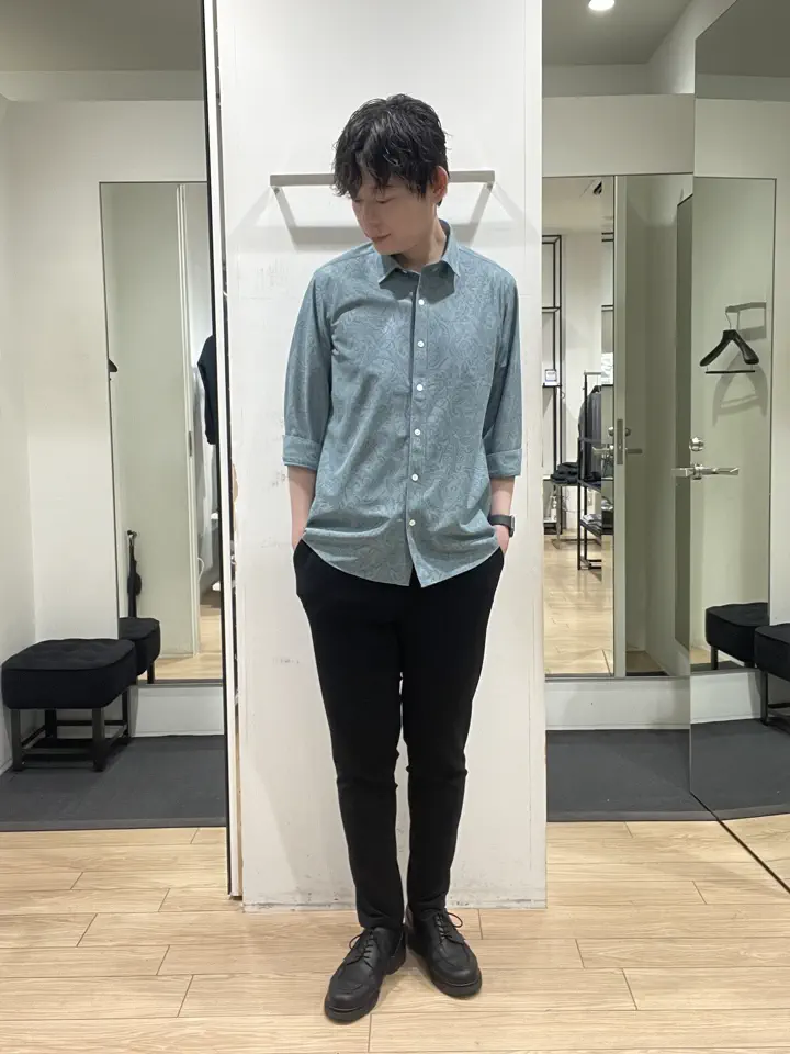 JOSEPH HOMME 佐藤健人 コーディネート画像