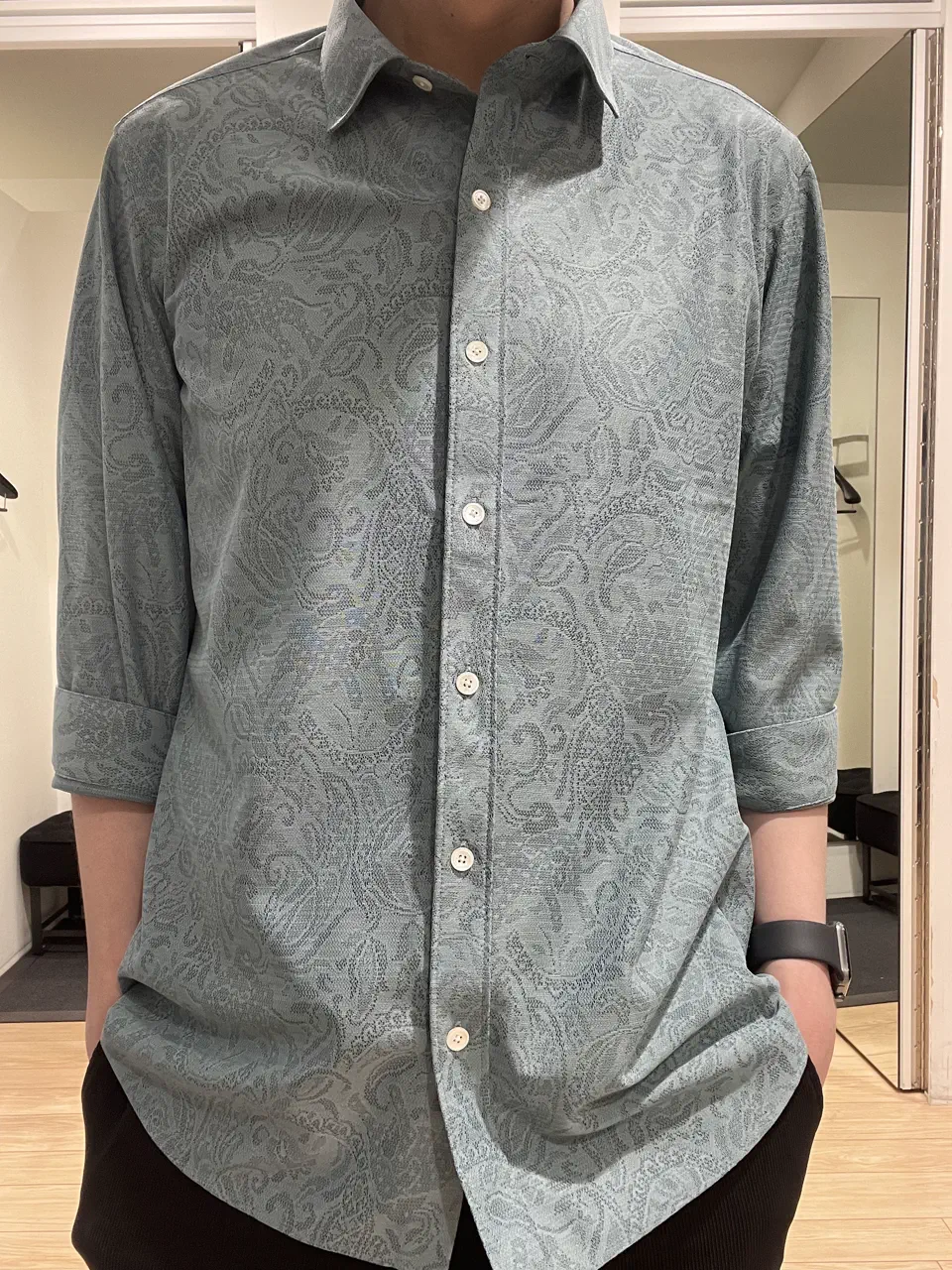 JOSEPH HOMME 佐藤健人 コーディネート画像