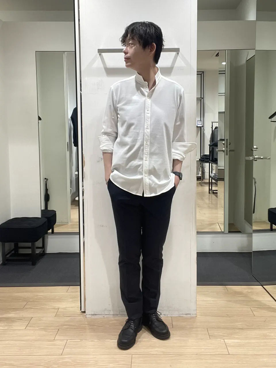 JOSEPH HOMME 佐藤健人 コーディネート画像