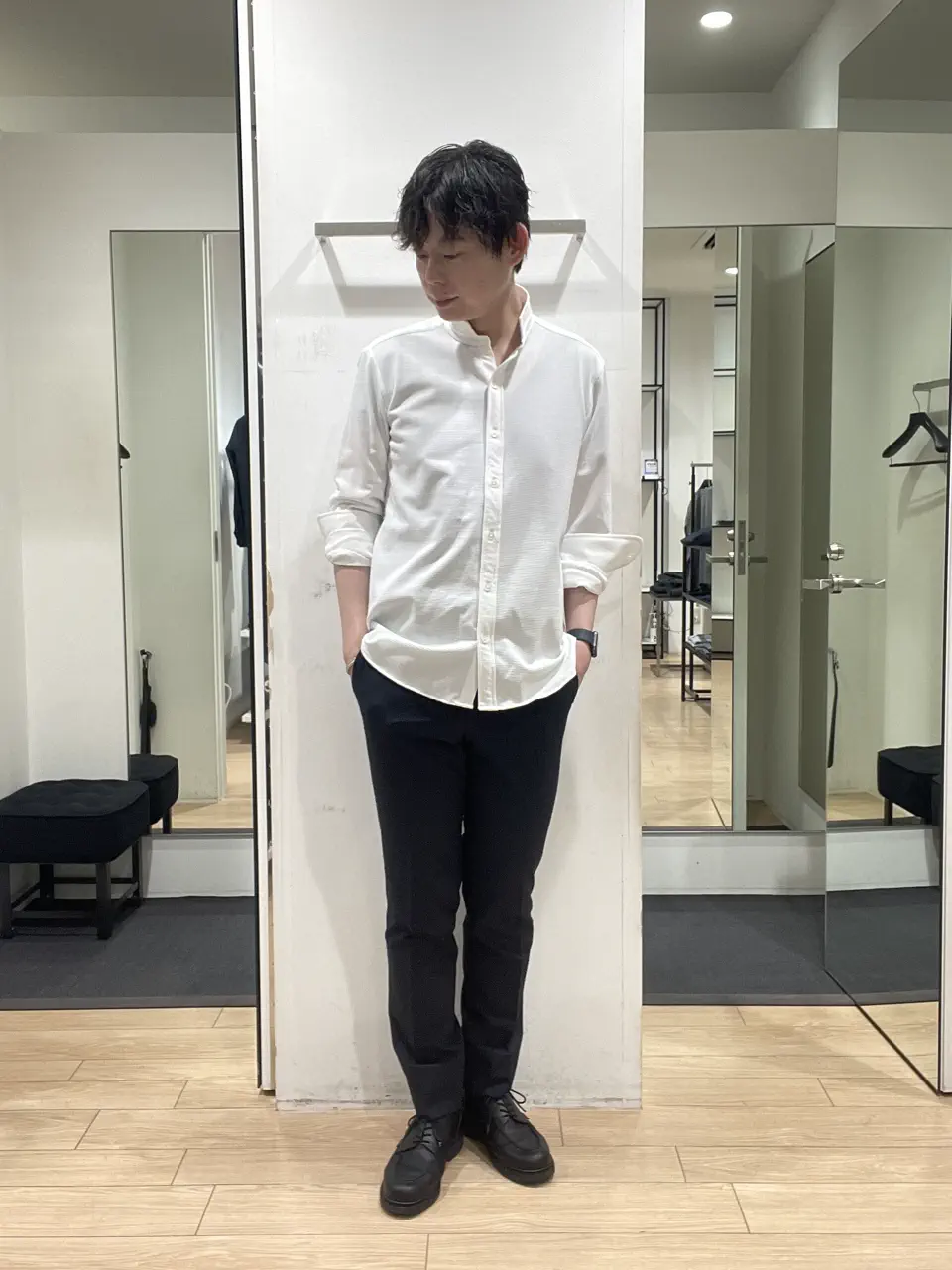 JOSEPH HOMME 佐藤健人 コーディネート画像