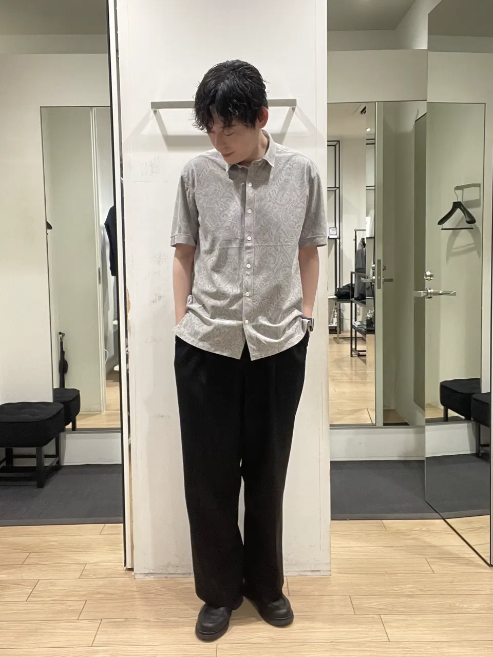 JOSEPH HOMME 佐藤健人 コーディネート画像