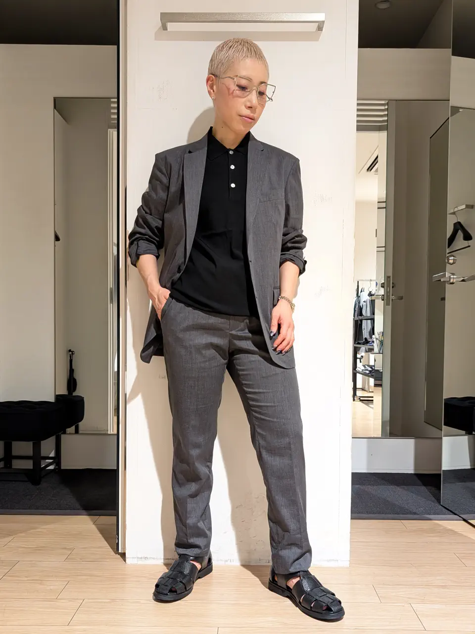 JOSEPH HOMME 橋本 コーディネート画像