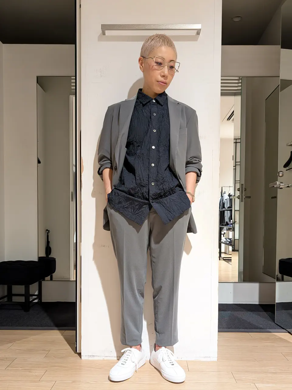 JOSEPH HOMME 橋本 コーディネート画像