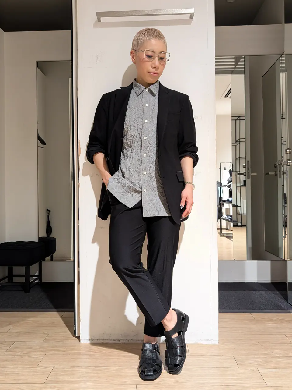 JOSEPH HOMME 橋本 コーディネート画像