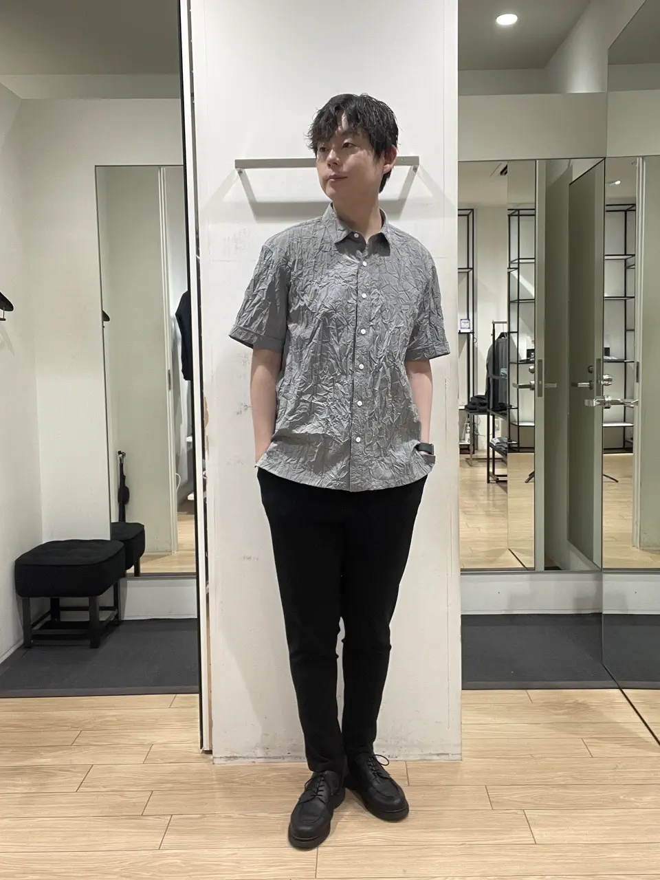 JOSEPH HOMME 佐藤健人 コーディネート画像