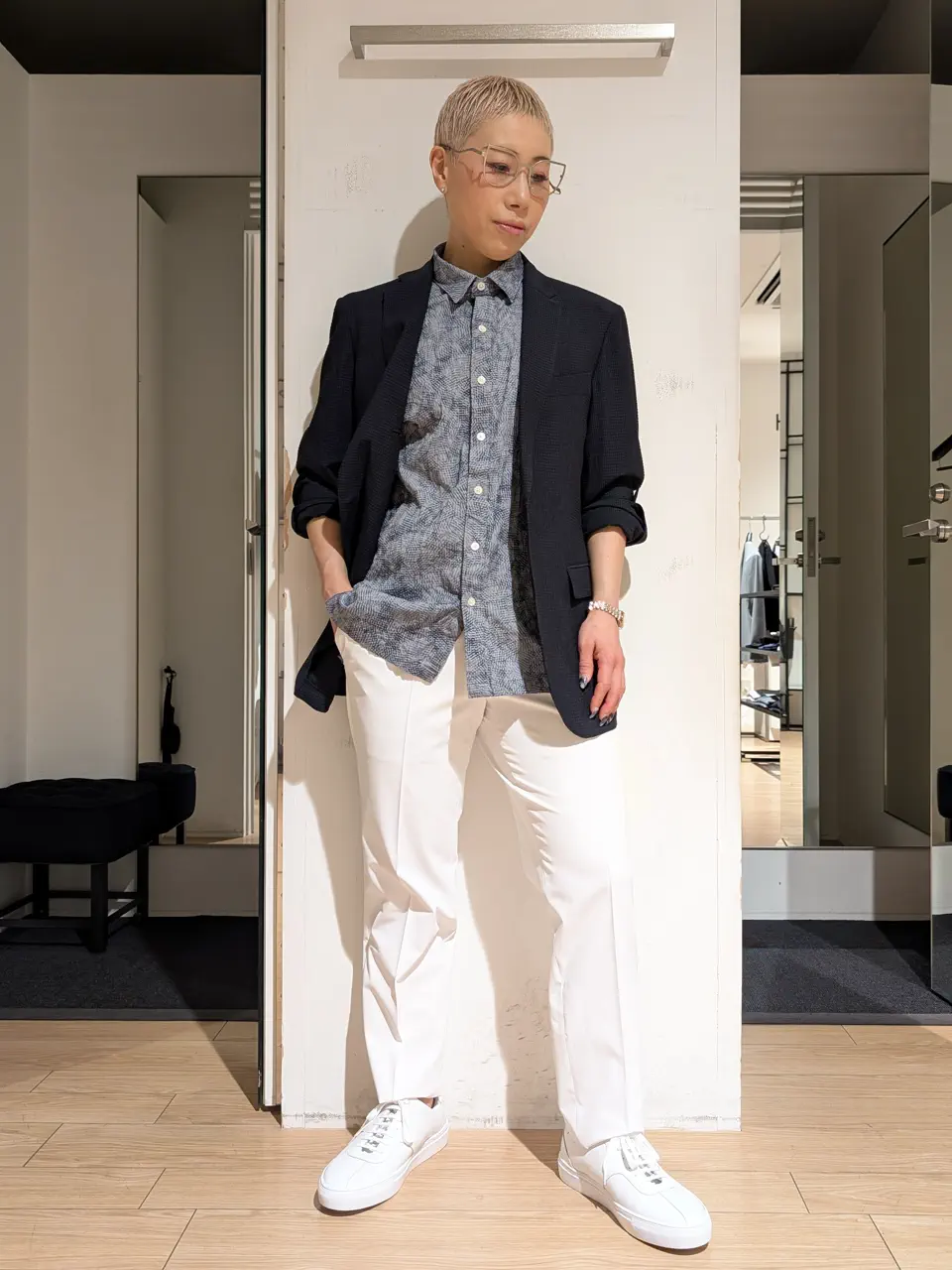 JOSEPH HOMME 橋本 コーディネート画像