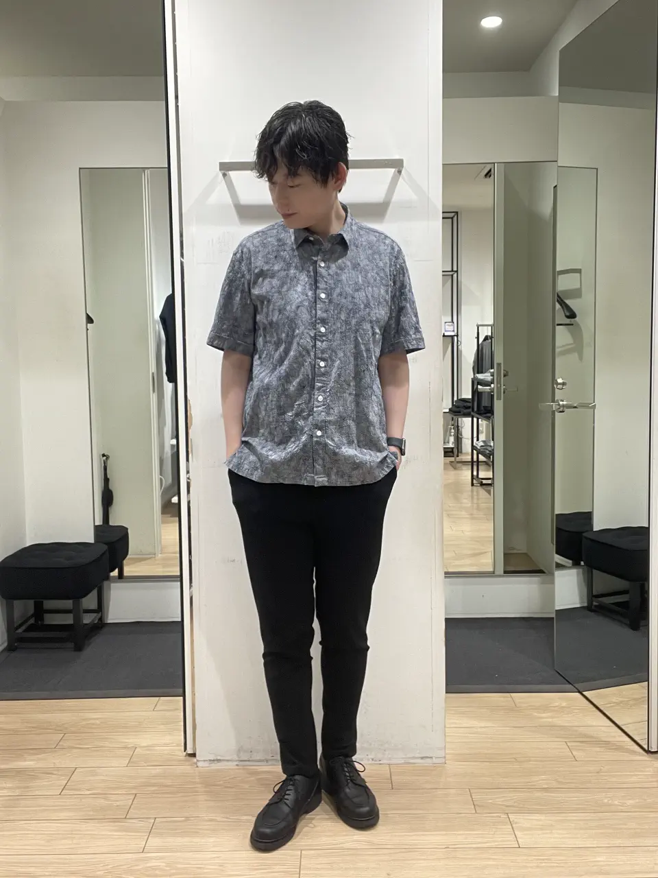 JOSEPH HOMME 佐藤健人 コーディネート画像