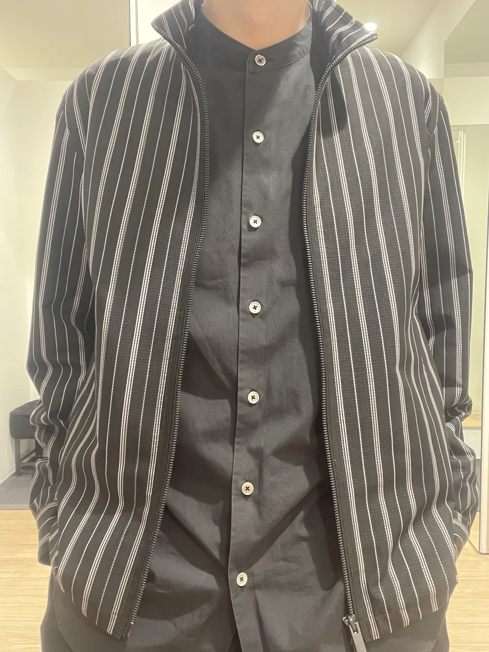 JOSEPH HOMME 佐藤健人 コーディネート画像