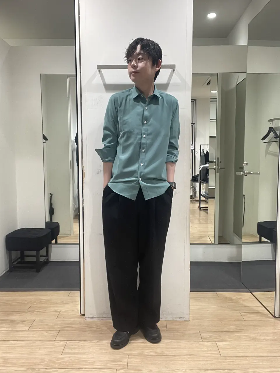 JOSEPH HOMME 佐藤健人 コーディネート画像