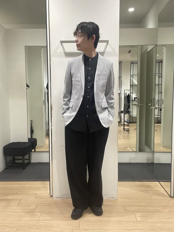 JOSEPH HOMME 佐藤健人 コーディネート画像