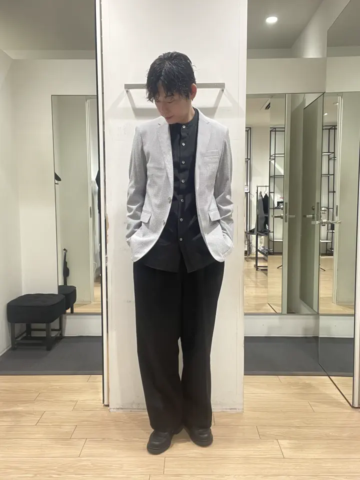 JOSEPH HOMME 佐藤健人 コーディネート画像