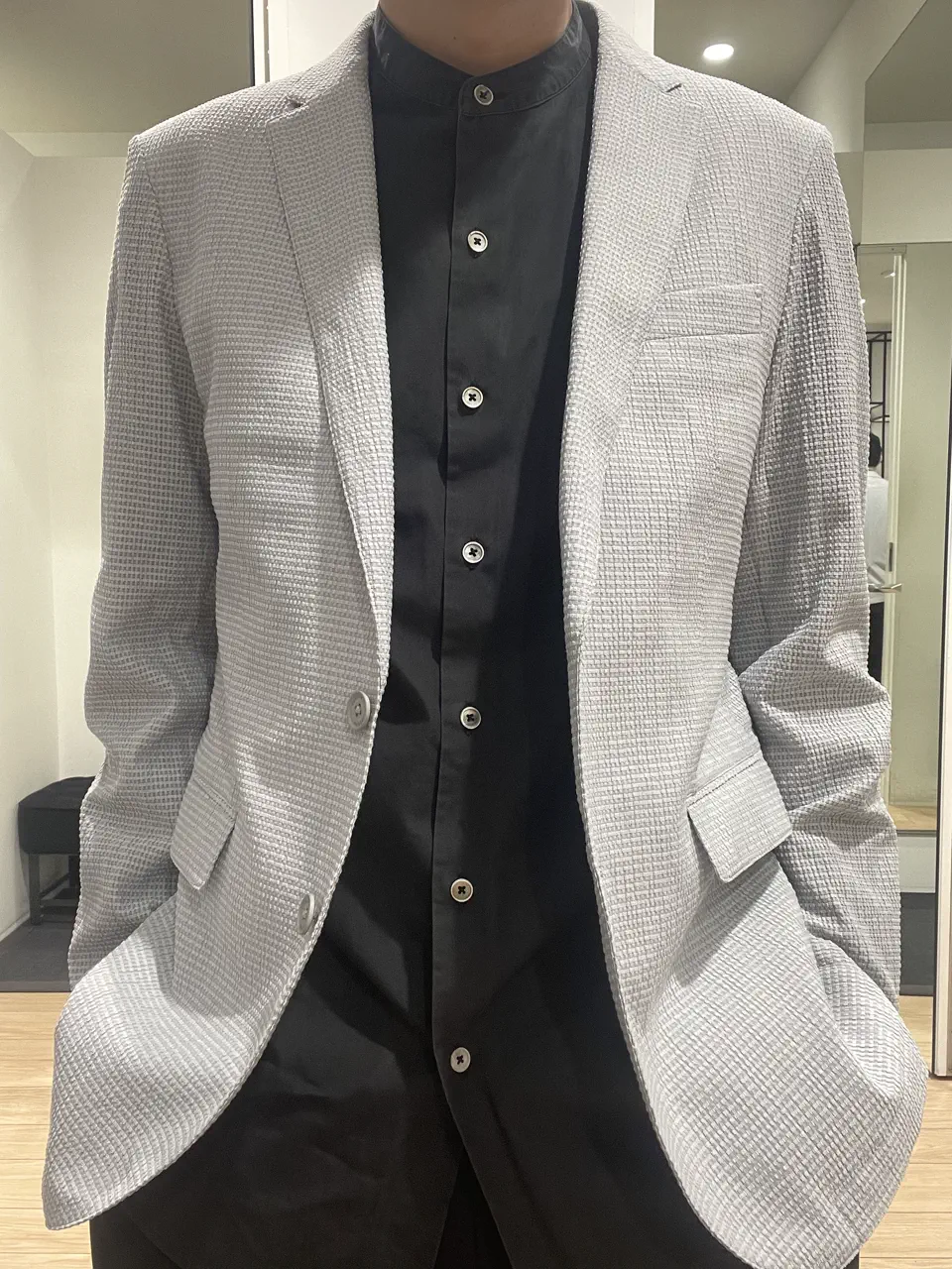 JOSEPH HOMME 佐藤健人 コーディネート画像
