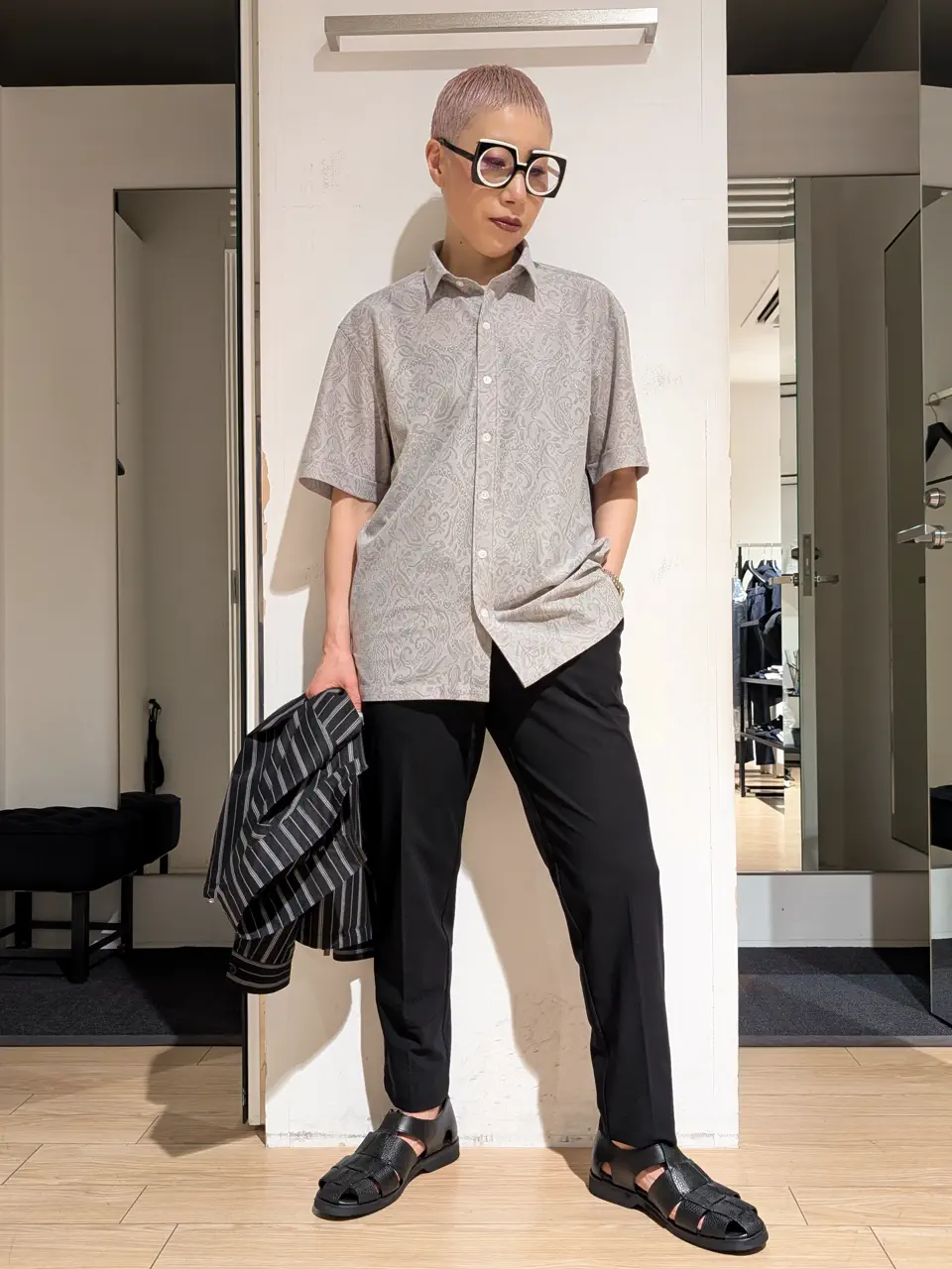 JOSEPH HOMME 橋本 コーディネート画像