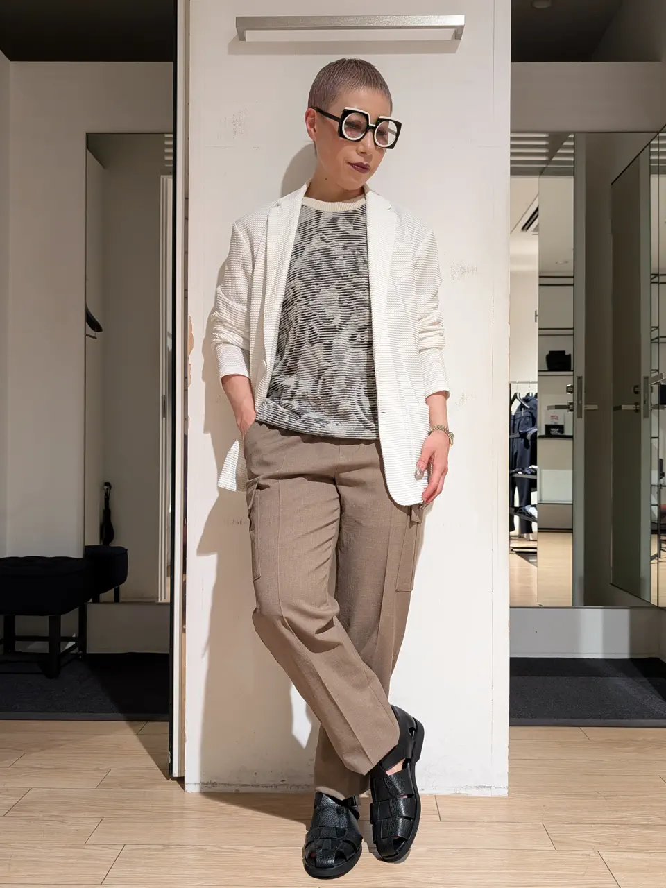 JOSEPH HOMME 橋本 コーディネート画像
