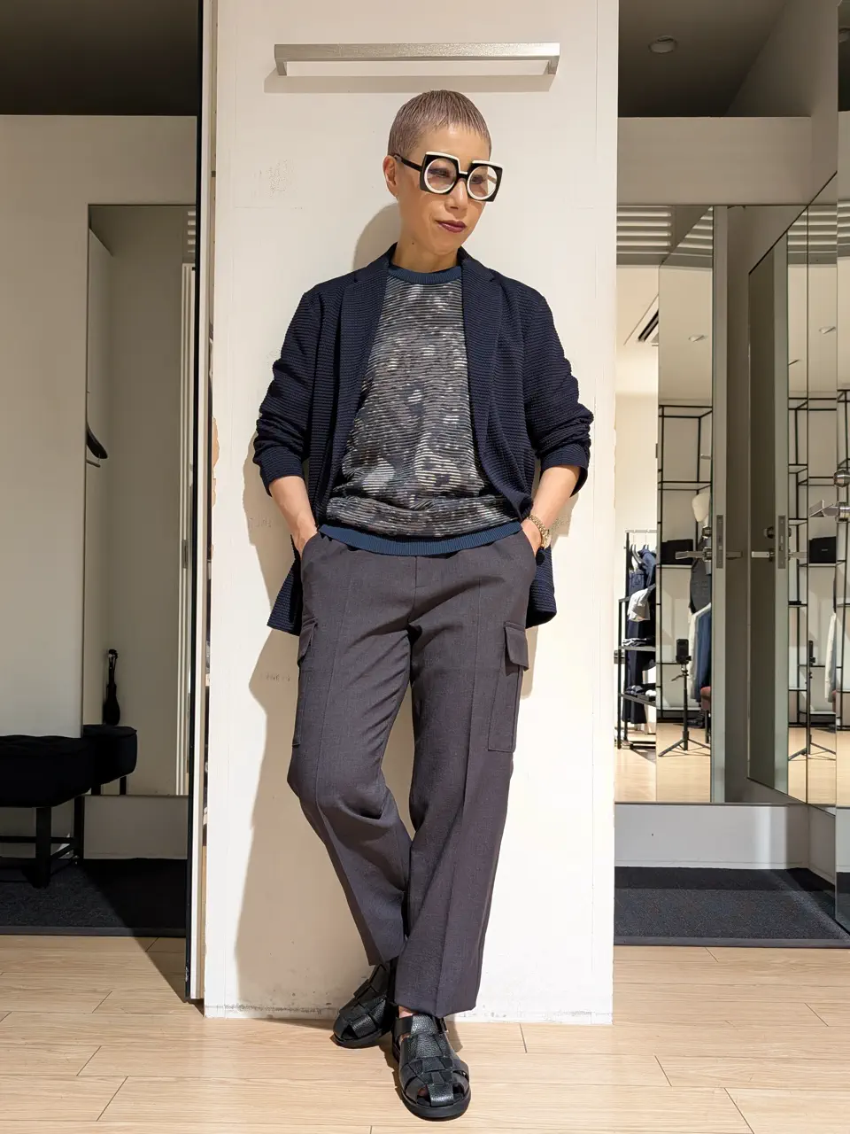 JOSEPH HOMME 橋本 コーディネート画像