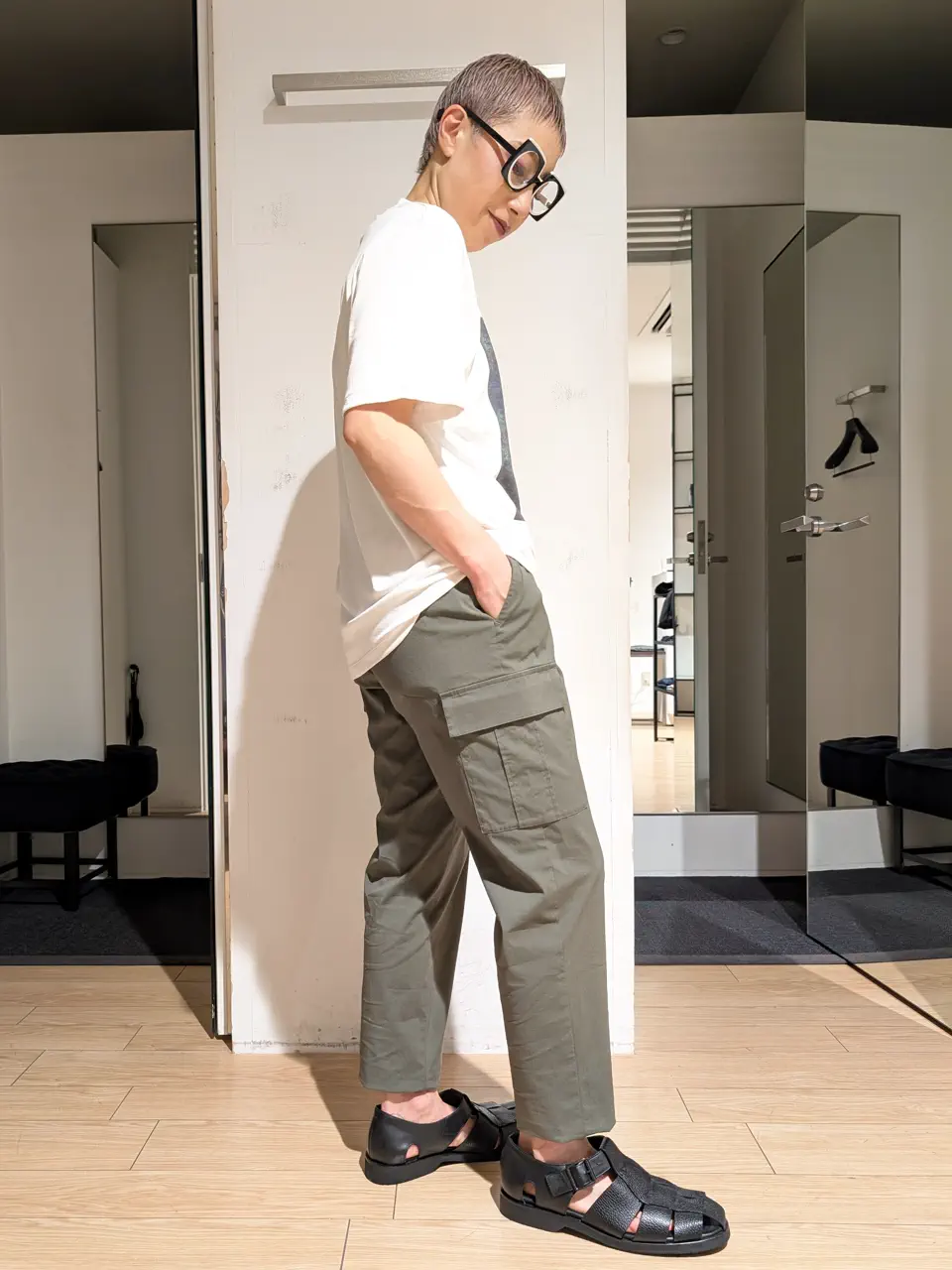 JOSEPH HOMME 橋本 コーディネート画像