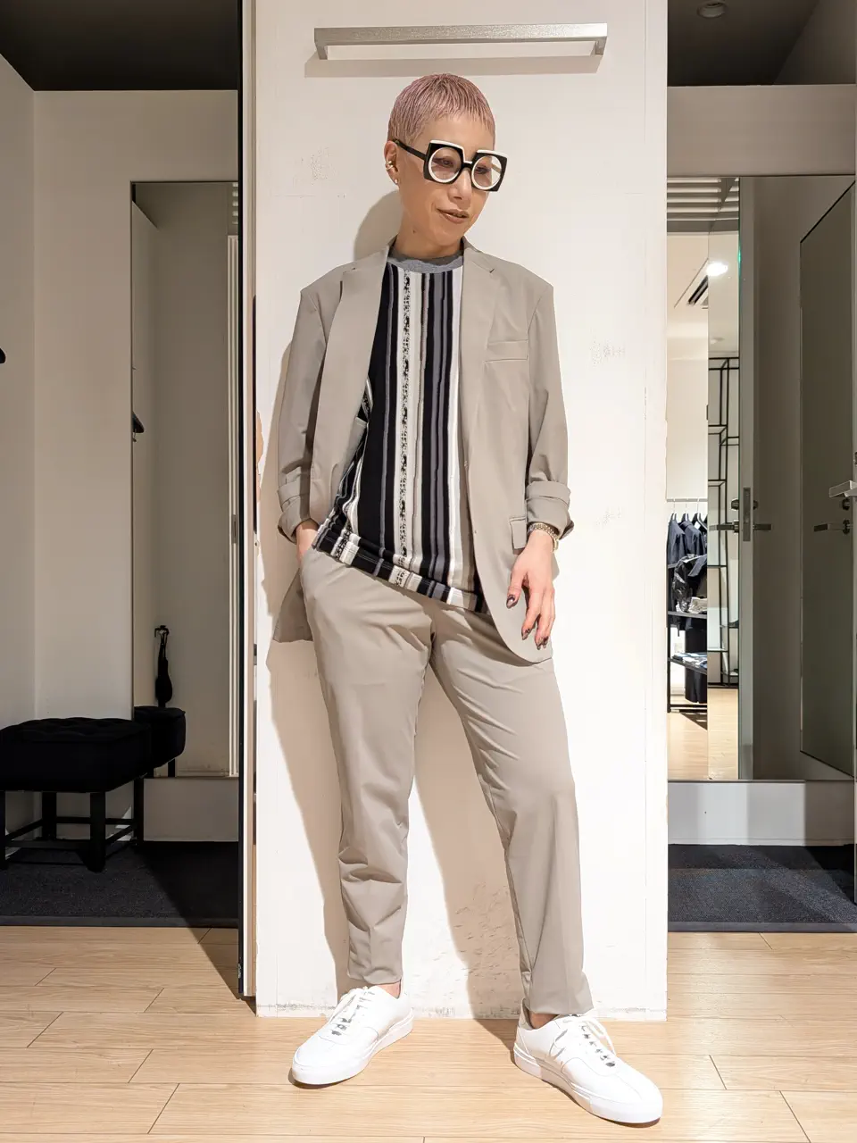 JOSEPH HOMME 橋本 コーディネート画像