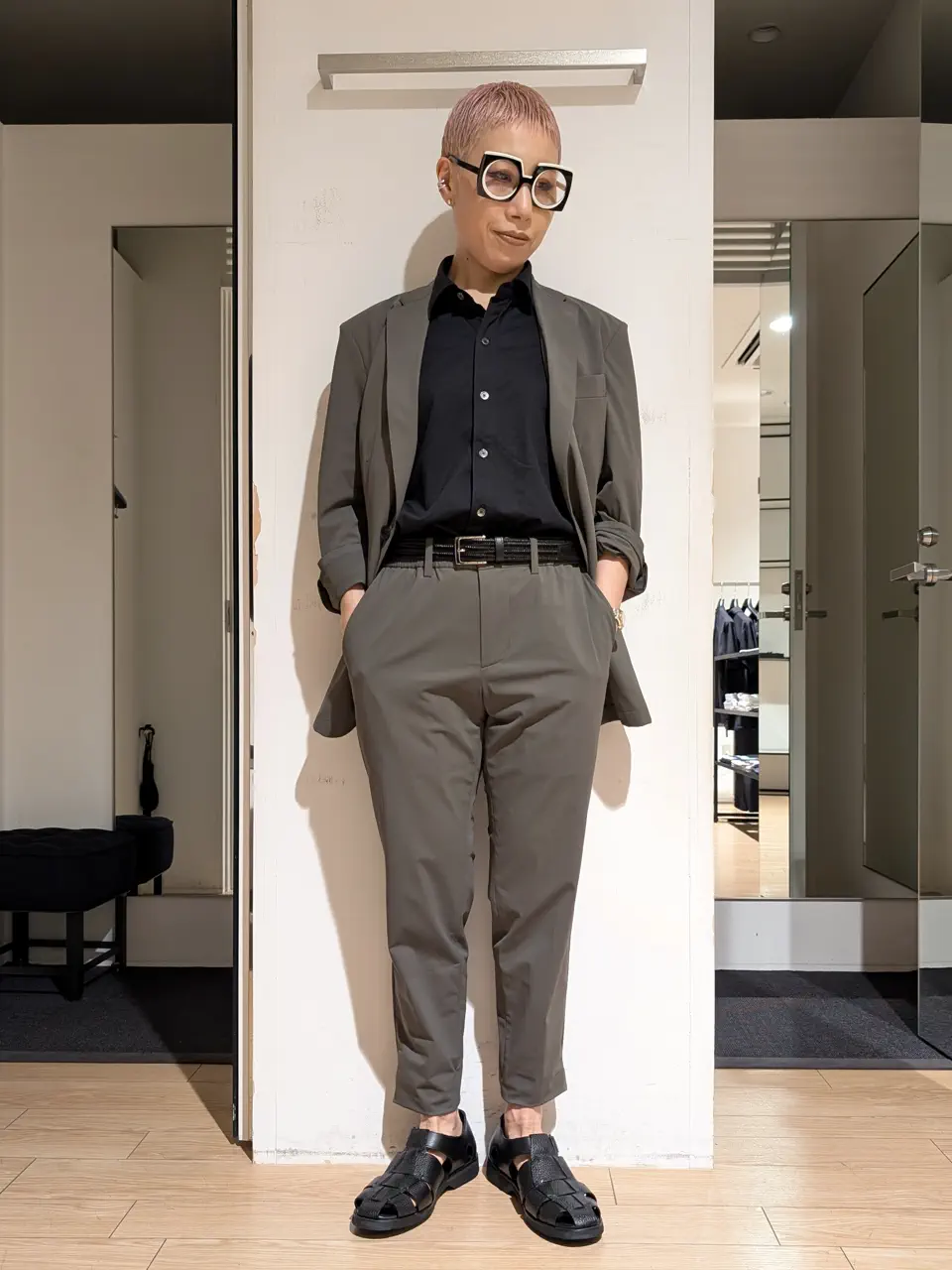 JOSEPH HOMME 橋本 コーディネート画像