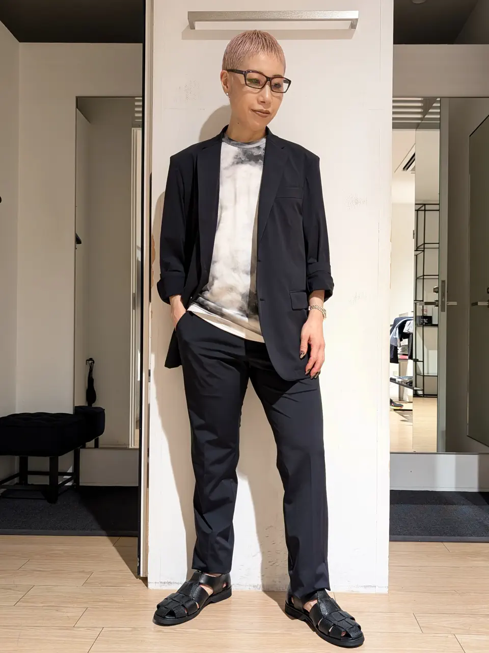 JOSEPH HOMME 橋本 コーディネート画像
