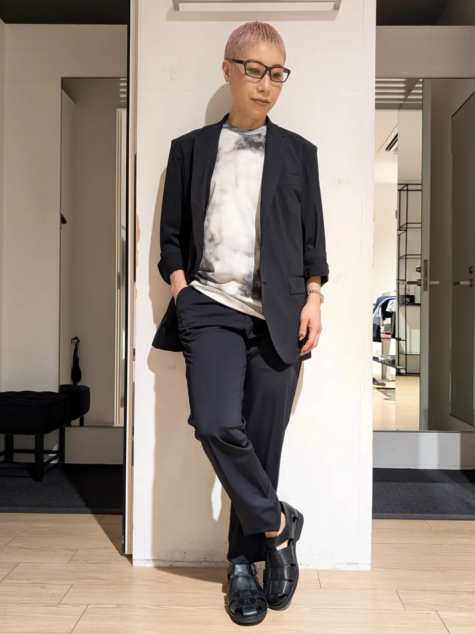 JOSEPH HOMME 橋本 コーディネート画像