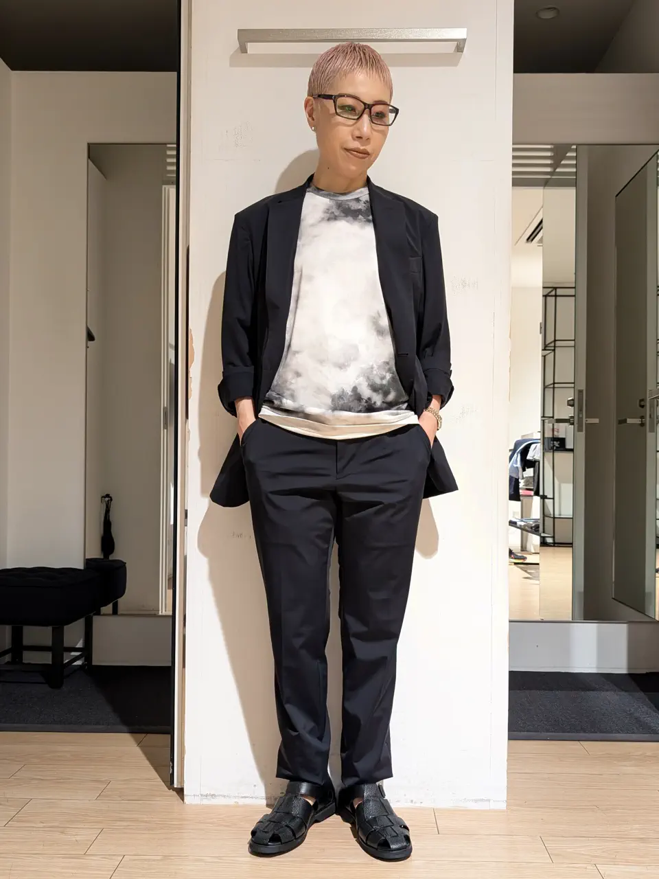 JOSEPH HOMME 橋本 コーディネート画像