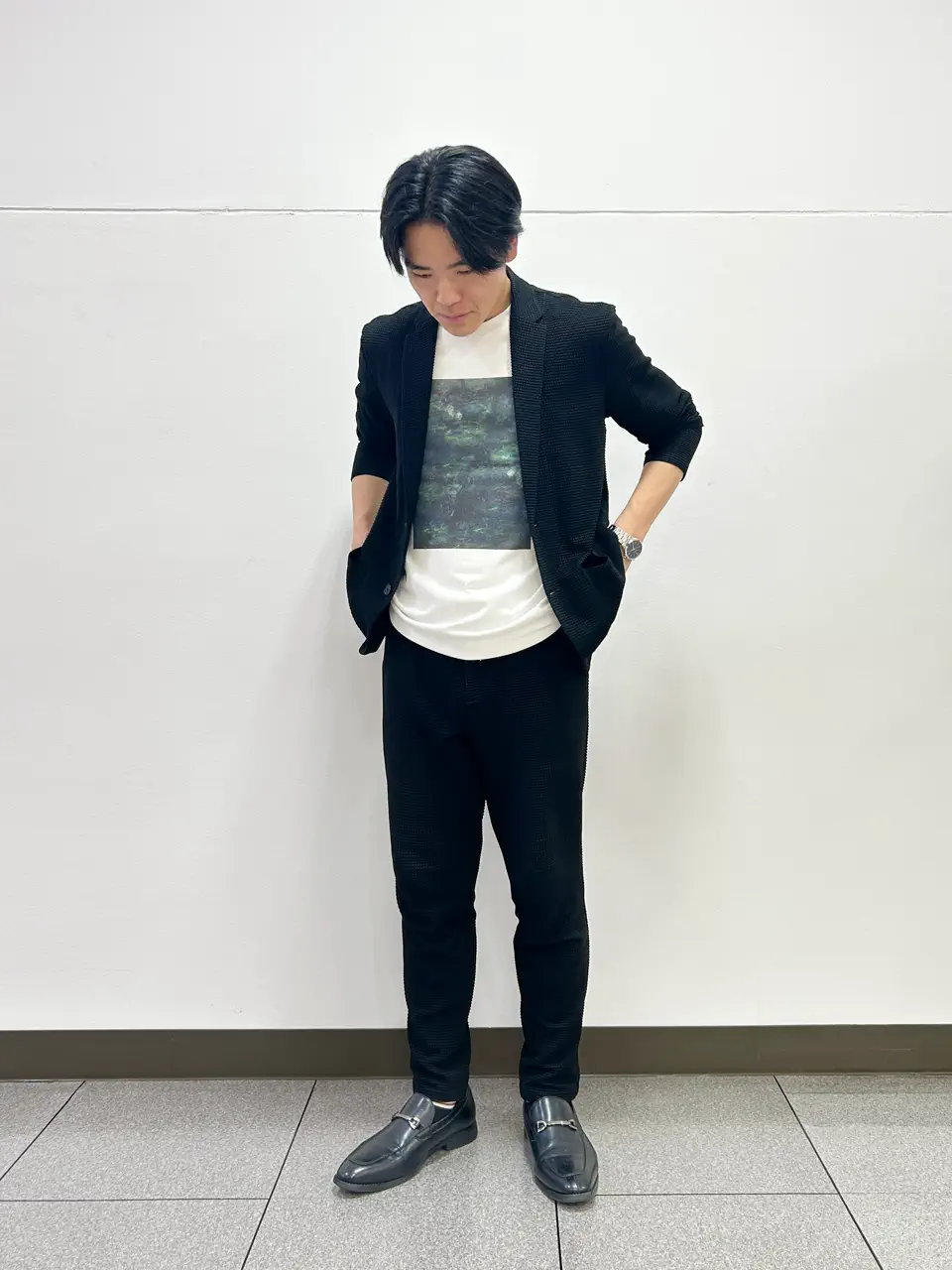 JOSEPH HOMME 星 コーディネート画像