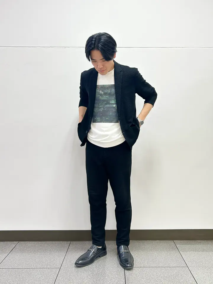 JOSEPH HOMME 星 コーディネート画像