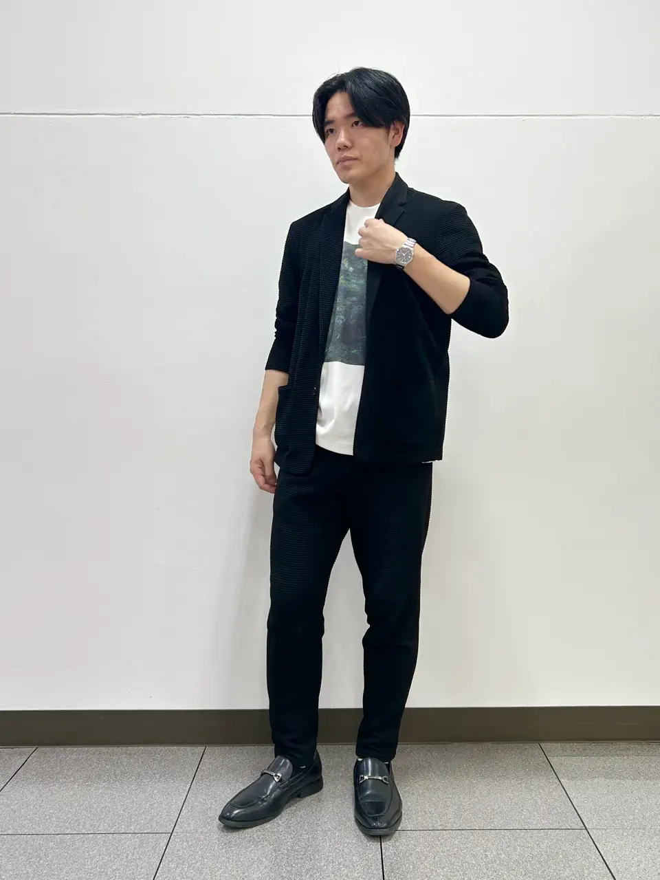 JOSEPH HOMME 星 コーディネート画像