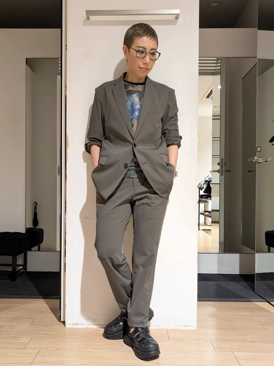 JOSEPH HOMME 橋本 コーディネート画像