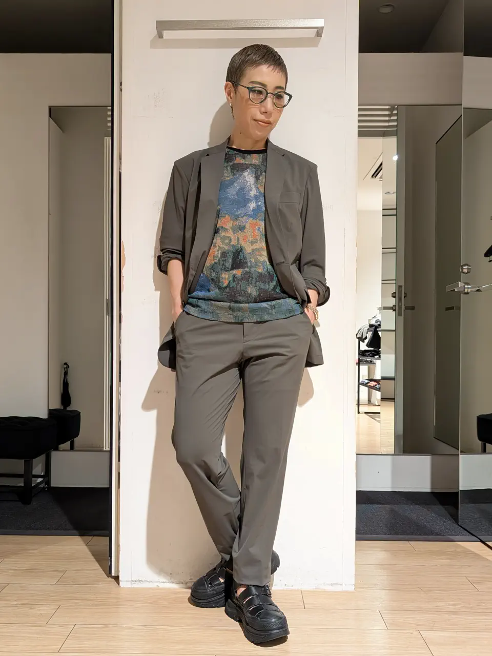 JOSEPH HOMME 橋本 コーディネート画像