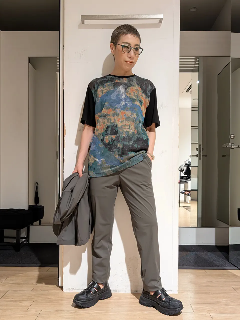 JOSEPH HOMME 橋本 コーディネート画像