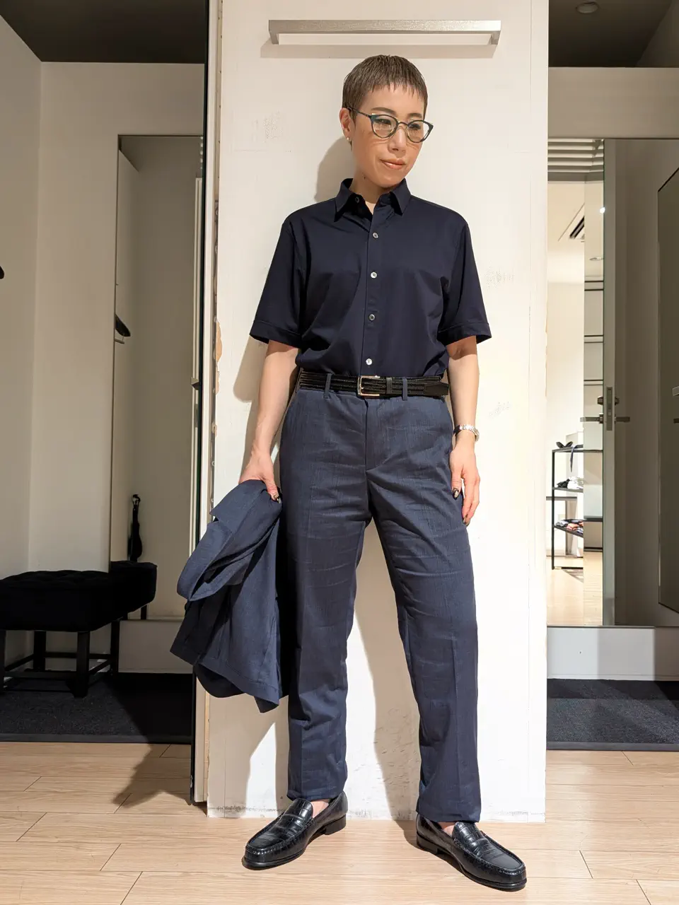 JOSEPH HOMME 橋本 コーディネート画像