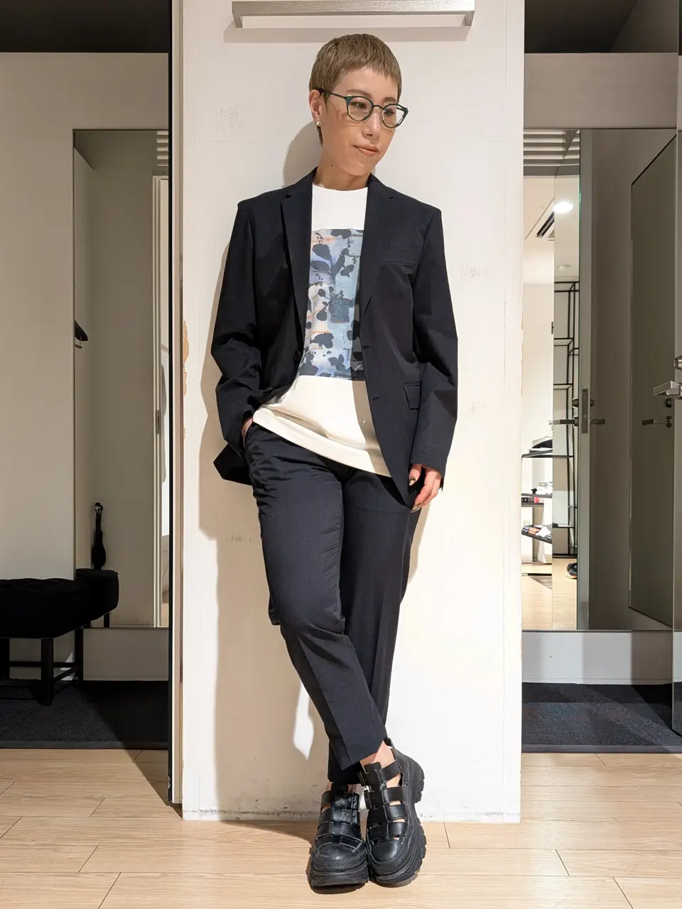 JOSEPH HOMME 橋本 コーディネート画像