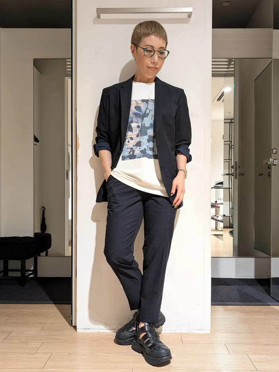 JOSEPH HOMME 橋本 コーディネート画像