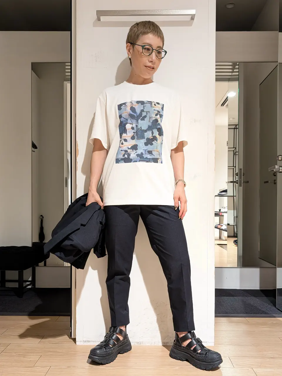 JOSEPH HOMME 橋本 コーディネート画像