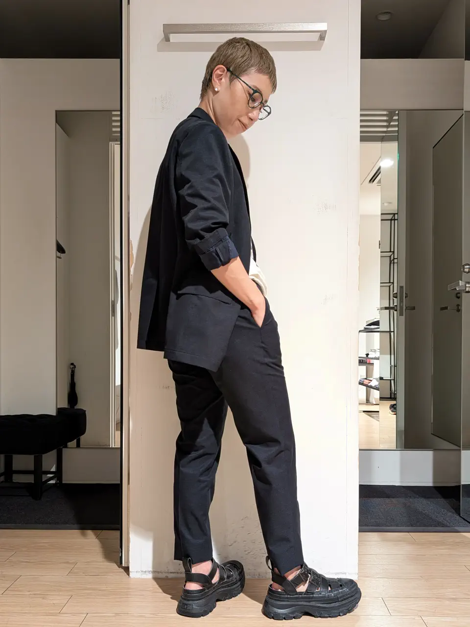 JOSEPH HOMME 橋本 コーディネート画像
