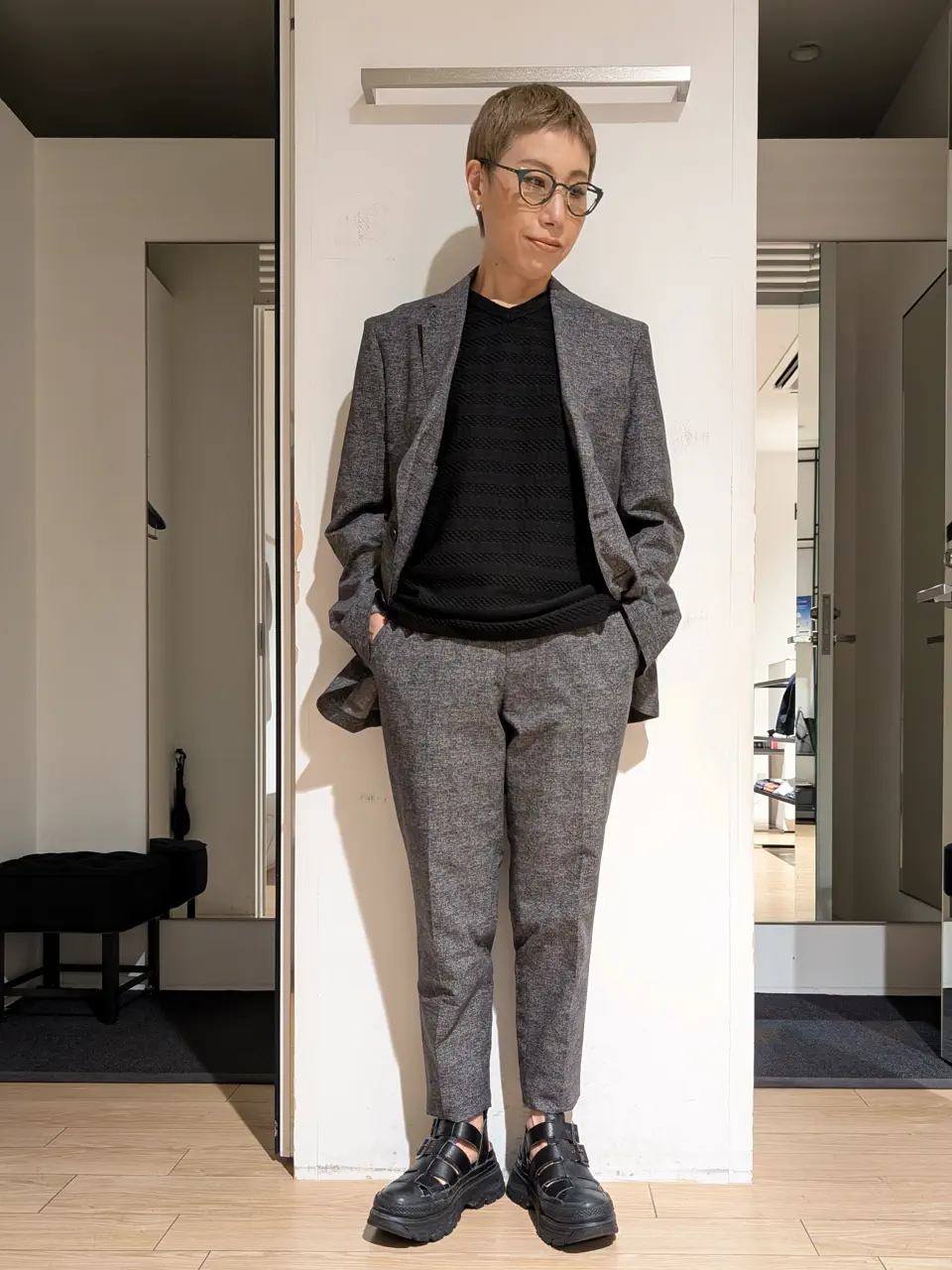 JOSEPH HOMME 橋本 コーディネート画像