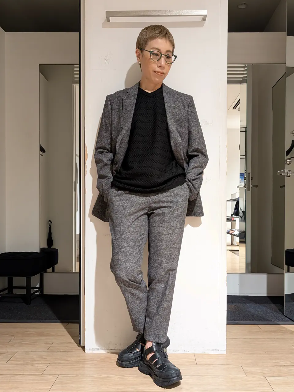 JOSEPH HOMME 橋本 コーディネート画像