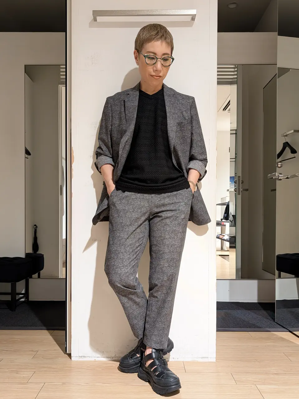 JOSEPH HOMME 橋本 コーディネート画像