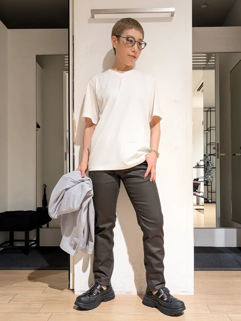 JOSEPH HOMME 橋本 コーディネート画像