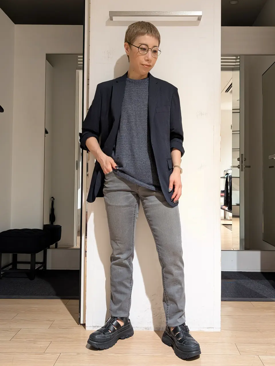 JOSEPH HOMME 橋本 コーディネート画像