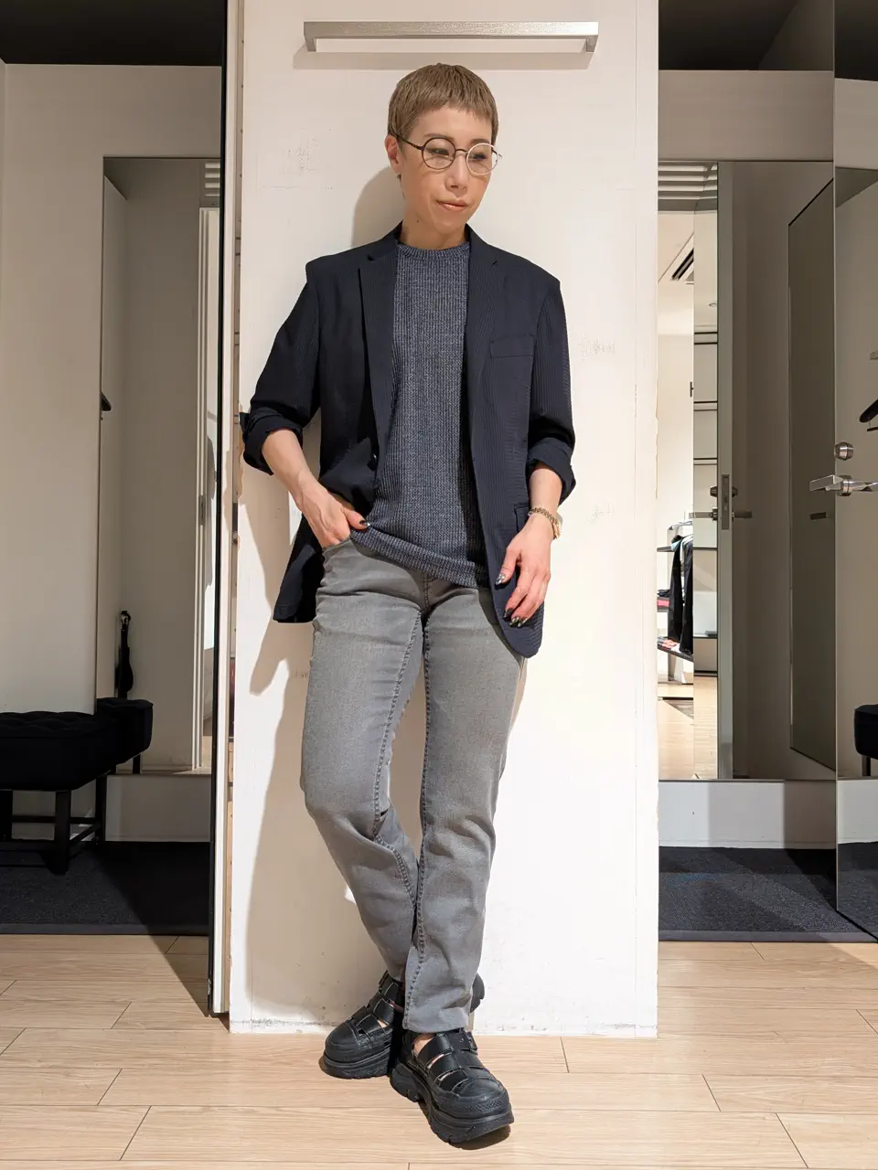 JOSEPH HOMME 橋本 コーディネート画像