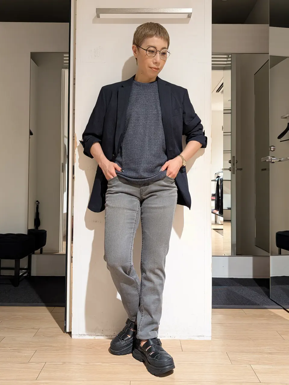 JOSEPH HOMME 橋本 コーディネート画像